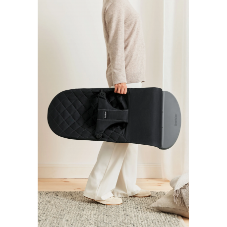 Ριλάξ Babybjorn Bliss Woven Classic Quilt Black