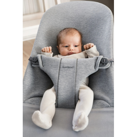 Ριλάξ Babybjorn Bliss 3D Jersey Light grey