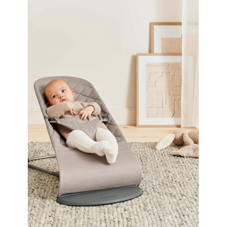 Ριλάξ Babybjorn Bliss Woven Classic Quilt Sand Grey