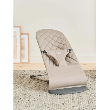 Ριλάξ Babybjorn Bliss Woven Classic Quilt Sand Grey