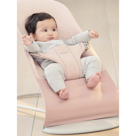 Ριλάξ Babybjorn Bliss 3D Jersey Light pink