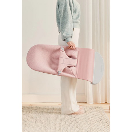 Ριλάξ Babybjorn Bliss 3D Jersey Light pink