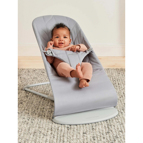 Ριλάξ Babybjorn Bliss Woven Petal Quilt Light Grey