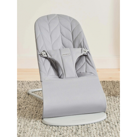 Ριλάξ Babybjorn Bliss Woven Petal Quilt Light Grey