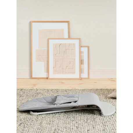 Ριλάξ Babybjorn Bliss Woven Petal Quilt Light Grey