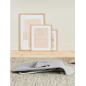 Ριλάξ Babybjorn Bliss Woven Petal Quilt Light Grey