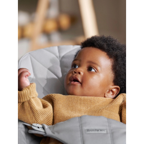 Ριλάξ Babybjorn Bliss Woven Petal Quilt Light Grey