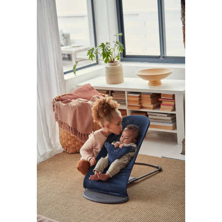 Ριλάξ Babybjorn Bliss Mesh Navy blue