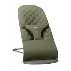 Ριλάξ Babybjorn Bliss Woven Classic Quilt Dark green