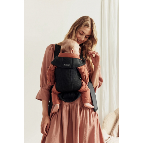 Μάρσιπος Babybjorn Mini 3D Mesh Black