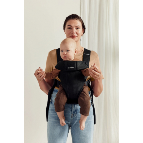 Μάρσιπος Babybjorn Mini 3D Mesh Black