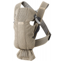 Μάρσιπος Babybjorn Mini 3D Mesh Grey beige