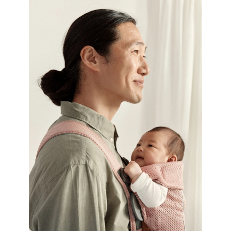 Μάρσιπος Babybjorn Mini 3D Mesh Dusty pink