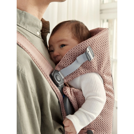 Μάρσιπος Babybjorn Mini 3D Mesh Dusty pink