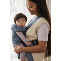 Μάρσιπος Babybjorn Mini Woven Vintage indigo