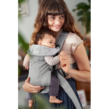 Μάρσιπος Babybjorn Mini 3D Mesh Grey