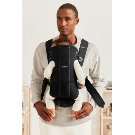 Μάρσιπος Babybjorn Mini Woven Black