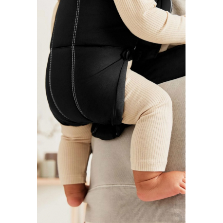 Μάρσιπος Babybjorn Mini Woven Black
