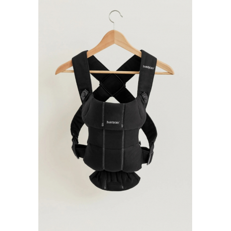 Μάρσιπος Babybjorn Mini Woven Black