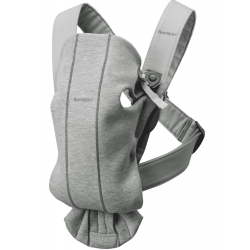 Μάρσιπος Babybjorn Mini 3D Jersey Light Grey