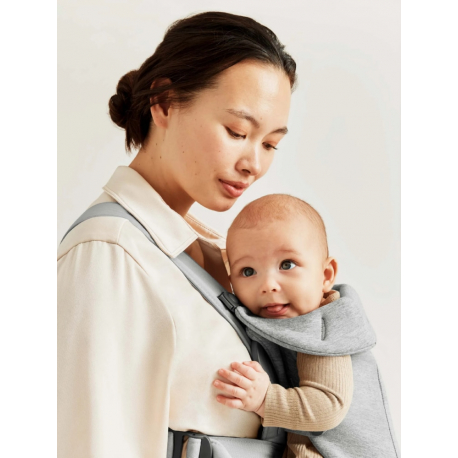 Μάρσιπος Babybjorn Mini 3D Jersey Light Grey