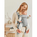 Μάρσιπος Babybjorn Mini 3D Jersey Light Grey