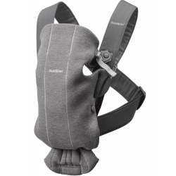 Μάρσιπος Babybjorn Mini 3D Jersey Dark Grey