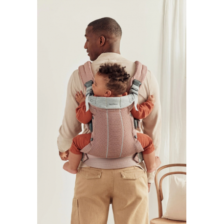 Μάρσιπος Babybjorn Harmony Mesh Dusty Pink