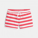 Okaidi Short en molleton raye jaune fille