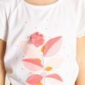 Okaidi Μπλούζα με τυπωμένο λουλούδι και πουά