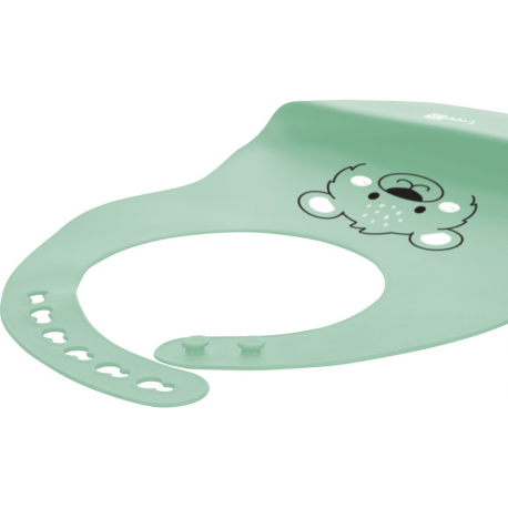 Σαλιάρα σιλικόνης FreeON® Bear Mint
