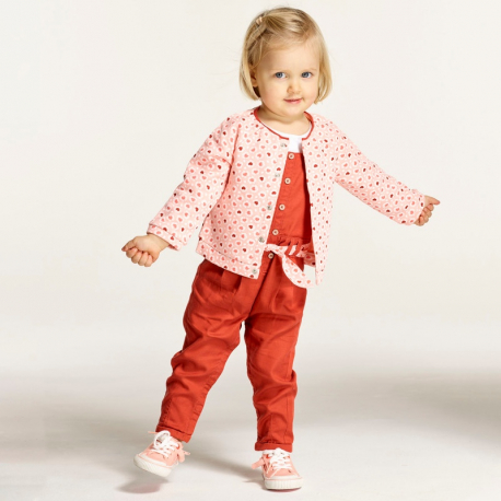 Okaidi gilet 2025 bebe fille
