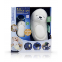 Μουσική φώκια με φωτάκι νυκτός Infantino® 3-IN-1 Sounds & Lights Soothing Pal