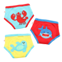 Εκπαιδευτικά βρακάκια 3 τμχ Zoocchini™ Ocean Pals για αγόρι 2-3 ετών