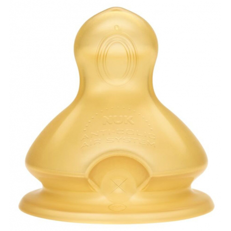 Θηλές καουτσούκ Nuk® First Choice+ για χυλό (6-18m), σετ των 2