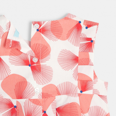 Okaidi Μπλούζα κομψή πλισέ με τυπωμένα σχέδια