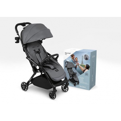 Καρότσι Leclerc Baby Magicfold Plus Grey