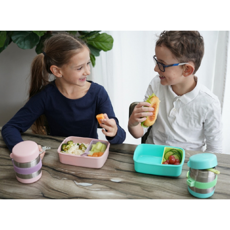 Θερμός φαγητού Melii Fidget 300ml Ροζ