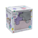 Φαγητοδοχείο Melli Puzzle Bento Girls 2 τεμάχια