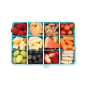 Δοχείο για σνακ με χωρίσματα Melii Snackle Box Blue
