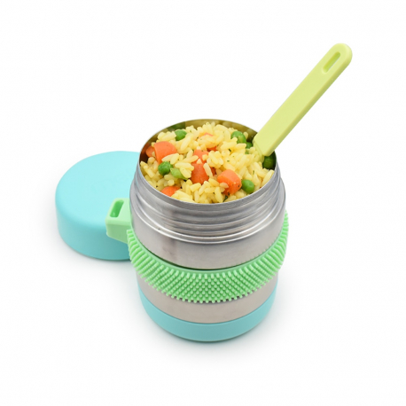 Θερμός φαγητού Melii Fidget 300ml Μπλε