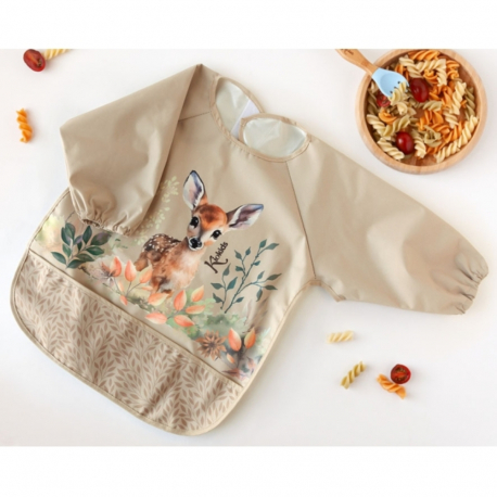Ποδιά αδιάβροχη με μανίκια Kiokids® My Little Deer